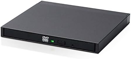 ロジテック 外付け DVDドライブ USB3.2(Gen1) windows/Mac/Surface対応 サイバーリンク データ書き込みソフト付 M-DISC対応 ブラック LDR-PML8U3LBK