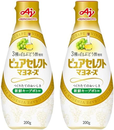 味の素 ピュアセレクト マヨネーズ 新鮮キープボトル 200g ×2本