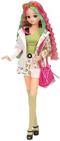 タカラトミー 『 リカちゃん ドール #Licca #ラテ・レトロ 』 着せ替え お人形 おままごと おもちゃ 3歳以上 玩具安全基準合格 STマーク認証 Licca TAKARA TOMY