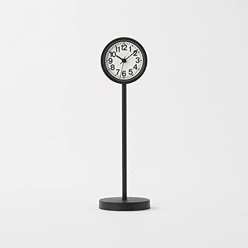無印良品 公園の時計・ミニ ブラック MJ-PCMB2 44275757 幅55×奥行55×高さ182mm