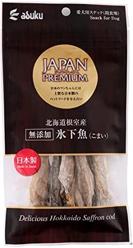 ジャパンプレミアム 犬用 おやつ 国産 氷下魚 (こまい) 25g