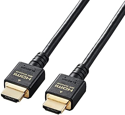 エレコム HDMI 2.1 ケーブル ウルトラハイスピード 1.5m (Ultra High Speed HDMI Cable認証品) 8K(60Hz) 4K(120Hz) 48Gbps 超高速 ( PS5 / PS4 Nintendo Switch 対応