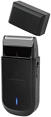 カシムラ 電気シェーバー ひげ剃り コンパクト設計 USB充電 連続使用90分 USB-Cケーブル付き モーター6500rpm NKJ-183 ブラック