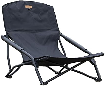 S'more(スモア) IronLow Armchair アウトドアチェア キャンプ チェア 椅子 折り畳み 折りたたみ椅子 アウトドア おしゃれ 鉄 ローチェア オックスフォード 収納袋付き