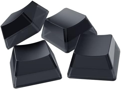 Razer Phantom Keycap Upgrade Set (Black) 交換用キーキャップ US/UKレイアウト用 半透明プディングデザイン LEDのオンオフで刻印と無刻印を切り替え 60%/65%/テンキーレス/フルサイズレイアウト対応 (日