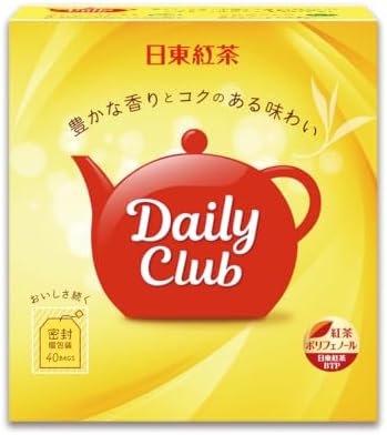 三井農林 日東紅茶 デイリークラブティーバッグ 40袋入×3