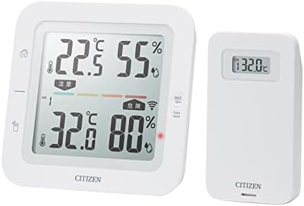シチズン コードレス温湿度計 THM527 マルチチャンネルタイオウ