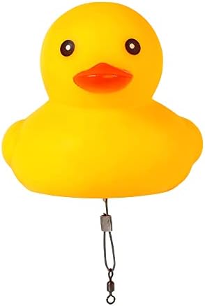 (DRESS)アヒルちゃんフロート/Duckie Floats(釣り用ウキ) 釣り 釣具 サビキ 餌 海釣り 堤防 可愛い かわいい おもちゃ お風呂 ひよこ イエロー 高さ60(㎜)