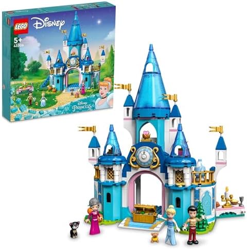 レゴ(LEGO) ディズニープリンセス シンデレラとプリンス・チャーミングのステキなお城 43206 おもちゃ ブロック プレゼント お城 お姫様 おひめさま 女の子 5歳以上