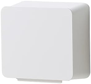 ideaco(イデアコ) どんな壁にも貼れる 収納ケース ホワイト WALL pocket S (ウォールポケットS) 01)ホワイト