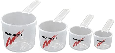 マルキュー(Marukyu) フィッシングギア 取っ手付き計量カップ(4サイズセット)
