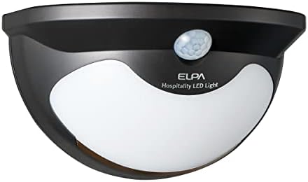 エルパ (ELPA) もてなしライト (扉ひっかけ形/電球色・白色/電池式) 人感センサー/ライト/室外 防沫型 (HLH-2206)