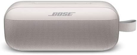Bose SoundLink Flex Bluetooth speaker ポータブル ワイヤレス スピーカー マイク付き 最大12時間 再生 防水・防塵 20.1 cm (W) x 9 cm (H) x 5.2 cm (D) ホワイトスモーク