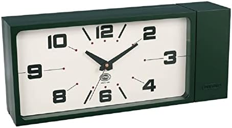 ダルトン(Dulton) ダブルフェイス クロック レクタングル ダークグリーン 男心をくすぐる掛け時計 両面時計 マグネット 高さ187mm 幅442mm 奥行98mm H21-0362DGN