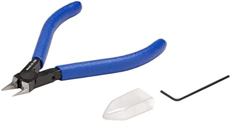 ウェーブ ホビーツールシリーズ HGプラ用シャープニッパー 薄刃タイプ プラモデル用工具 HT-398 青