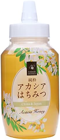 日新蜂蜜 純粋アカシアはちみつ 720g 0.77 kilograms