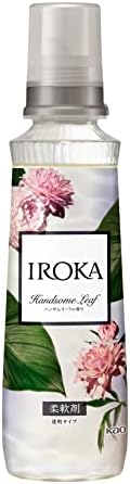 IROKA 液体 柔軟剤 香水のように上質で透明感あふれる香り ハンサムリーフの香り 本体570ml
