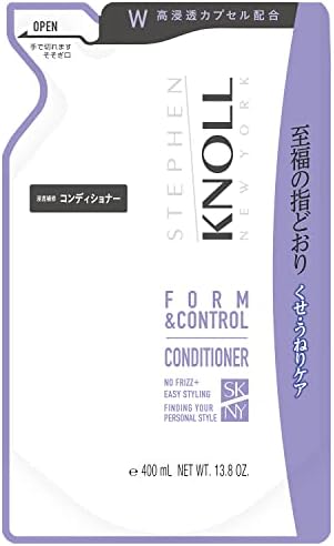 STEPHEN KNOLL(スティーブン ノル) スティーブンノル フォルムコントロール コンディショナー 詰め替え 400ml くせ うねり ごわつき アミノ酸 ノンシリコン