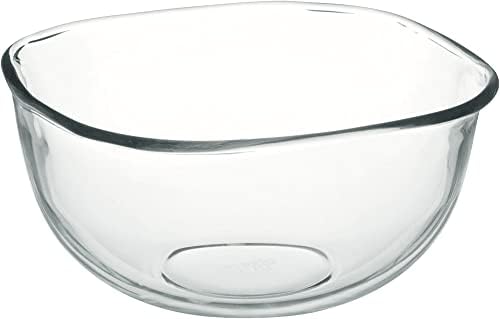 iwaki(イワキ) 耐熱ガラス ボウル 角型 外径23×23cm 3.3L BC337