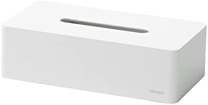 ideaco(イデアコ) ボックス 箱 ティッシュ 専用 ケース リッチホワイト box grande (ボックスグランデ)