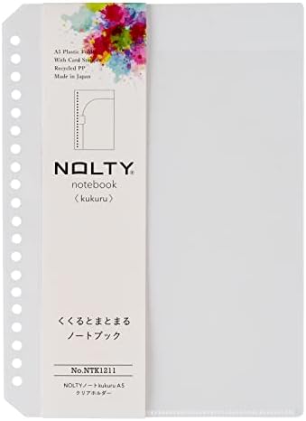 日本能率協会マネジメントセンター 能率 NOLTY ノート アクセサリー kukuru ククル A5 クリアホルダー NTK1211 透明