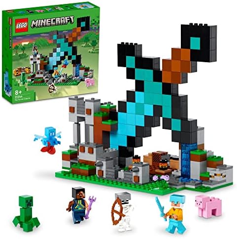 レゴ(LEGO) マインクラフト ダイヤモンドの剣の基地 クリスマスプレゼント クリスマス 21244 おもちゃ ブロック プレゼント テレビゲーム 冒険 男の子 女の子 8歳以上