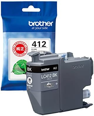 BROTHER (ブラザー純正)インクカートリッジブラックLC412BK対応型番:MFC-J7300CDW、MFC-J7100CDW他 小