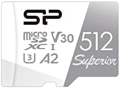 シリコンパワー microSD 512GB(Nintendo Switch 動作確認済)4K対応 UHS-I U3 V30 A2 規格 Ultra HD 対応 大容量 最大速度100MB/s SP512GBSTXDA2V20SP
