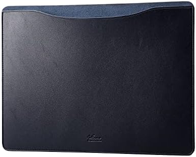エレコム パソコンケース PCケース MacBook Pro 14.2インチ(2023/2021年発売モデル)対応 ソフトレザー スリーブケース スリム ネイビー BM-IBSVM2214NV