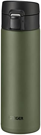 タイガー 水筒 480ml マグボトル ワンタッチ 軽量 ステンレスボトル 真空断熱 保温保冷 グリーン MKA-K048GK