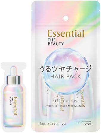 エッセンシャル ザビューティ 髪のキメ美容 うるツヤチャージヘアパック 9g×6 フローラルリュクスの香り 髪のバリア処方