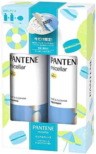 パンテーン ミセラー ピュア&クレンズ シャンプー・トリートメント ポンプセット(使い切りトリートメントマカロン付)地肌すっきり