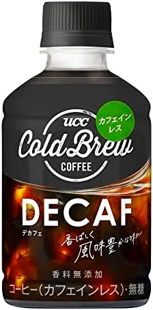 UCC COLD BREW DECAF ペットボトル コーヒー280ml×24本