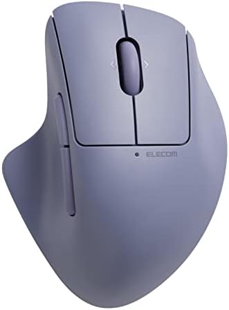 エレコム マウス ワイヤレスマウス SHELLPHA Bluetooth 静音 抗菌 5ボタン+チルトホイール ネイビー M-SH30BBSKNV