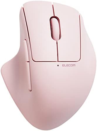 エレコム マウス ワイヤレスマウス SHELLPHA Bluetooth 静音 抗菌 5ボタン+チルトホイール ピンク M-SH30BBSKPN