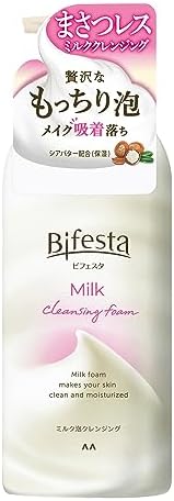 Bifesta(ビフェスタ) もっちりミルク泡クレンジング ( メイク落とし 泡 ) ( 贅沢ミルク泡でまさつレス ) ( W洗顔不要 )