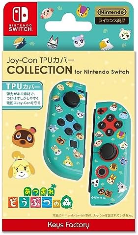 (任天堂ライセンス商品)Joy-Con TPUカバー COLLECTION for Nintendo Switch(あつまれ どうぶつの森)Type-A