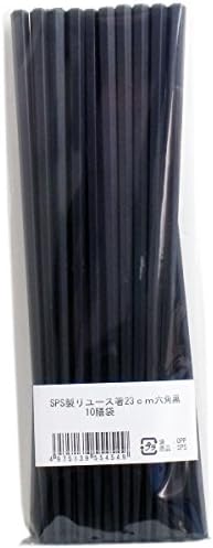 大黒工業 六角 箸 23cm 黒 10膳セット 業務用 リユース SPS 日本製