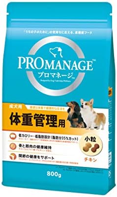 プロマネージ ドッグフード 成犬用 体重管理用 800g