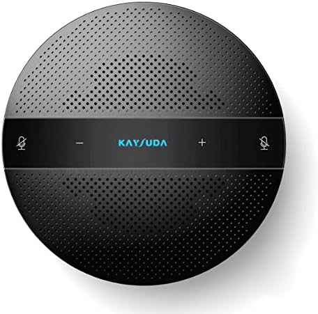 Kaysuda USBスピーカーフォン スピーカー・マイク一体化 PCマイク マイクスピーカー 双方向通話/全二重通信/ノイズキャンセリング/オートゲインコントロール対応 Zoom/Skype/Teams/Google meet 対応 ウェブ会議/ビデオ通