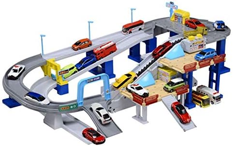 タカラトミー『 トミカ 2スピードでコントロール トミカアクション 高速どうろ 』 ミニカー 車 おもちゃ 3歳以上 玩具安全基準合格 STマーク認証 TOMICA TAKARA TOMY