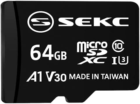 SEKC microSDXCカード 64GB A1 UHS-I(U3) V30 Class10対応 4K ULTRA HD対応 最大読出速度95MB/s SDアダプタ付 SV30A164