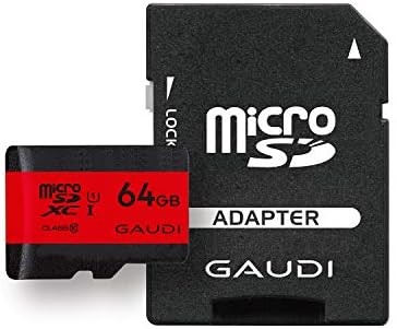 GAUDI microSDカード 64GB UHS-I Class10 Nintendo Switch 動作確認済  GMSDXCU1A64G
