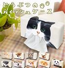 ティッシュケース 通販 箱ティッシュカバー 箱ティッシュケース かわいい カワイイ キジトラ 茶トラ ハチワレ ユニーク リアル猫 ボックスティッシュカバー 口からティッシュ ファンシーグッズ カバー リアル猫の口から インテリア 雑貨 猫 ねこ ネコ 車用品 カー用品