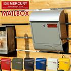 マーキュリー ポスト 通販 壁掛け おしゃれ 大型 郵便受け 郵便ポスト 鍵付き レトロ 郵便 ポスト 黒 赤 カラフル アメリカン スチールポスト MAIL BOX メールボックス MERCURY MEMABO エクステリア