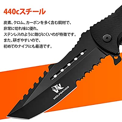 ヤマダモール | WOLFGAMGS サバイバルナイフ サバイバル 軍用 ナイフ 