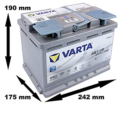 ヤマダモール | ドイツ製 VARTA バッテリー 560-901-068 D52 AGM