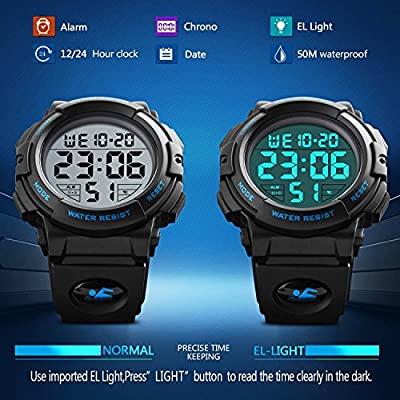 ヤマダモール | Timever（タイムエバー）デジタル腕時計 メンズ 防水 