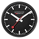 MONDAINE (モンディーン) 掛け時計 ウォールクロック ブラック A990.CLOCK.64SBB