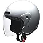 リード工業(LEAD) バイクヘルメット ジェット CROSS シルバー CR-720 -